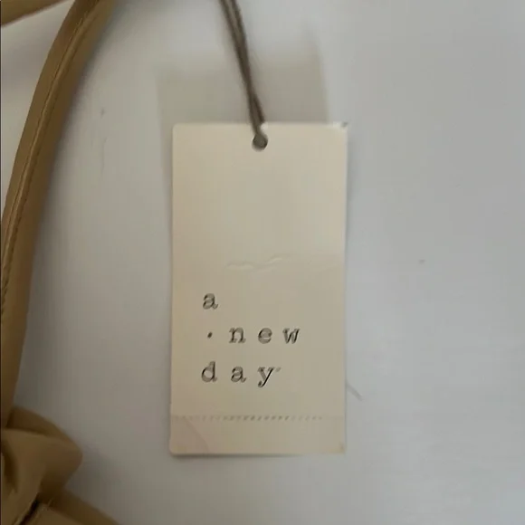 A New Day Tan  Bag with Adjustable Strap - Picture 2 of 9